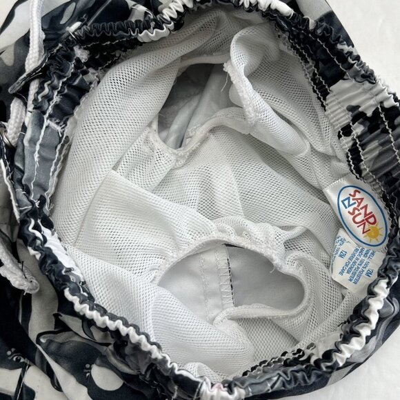 Sand N Sun Orca Whale Swim Trunks (12m) - Picture 4 of 4